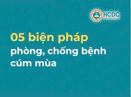 05 Biện pháp phòng, chống bệnh cúm mùa