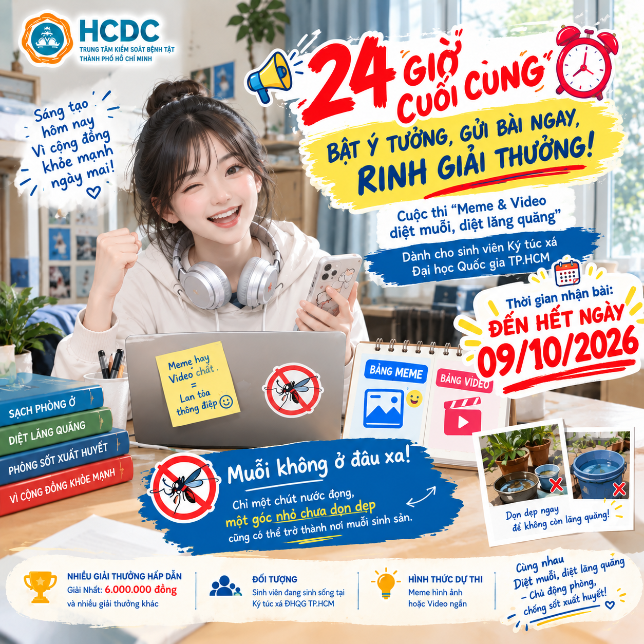 24 giờ cuối cùng – Gửi Meme, lên Video, rinh giải thưởng!