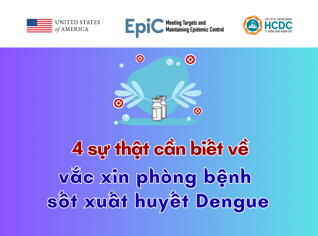 4 sự thật cần biết về vắc xin phòng bệnh sốt xuất huyết Dengue