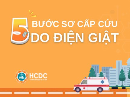 5 bước sơ cấp cứu do điện giật