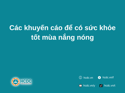 Các khuyến cáo để có sức khỏe tốt mùa nắng nóng