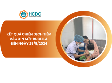 Cập nhật kết quả Chiến dịch tiêm vắc xin phòng, chống dịch sởi tại TP. Hồ Chí Minh đến ngày 29/9/2024