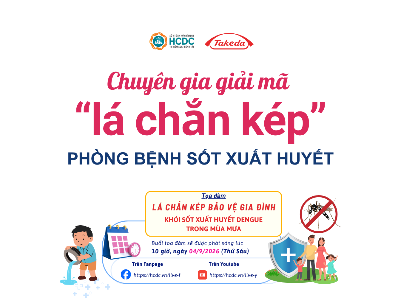 Chuyên gia giải mã “lá chắn kép” phòng bệnh sốt xuất huyết 