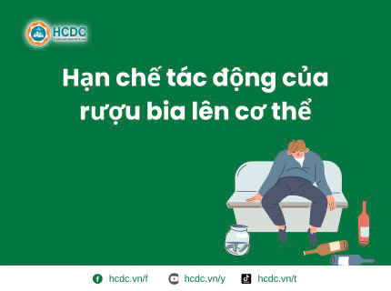 Hạn chế tác động của rượu bia lên cơ thể