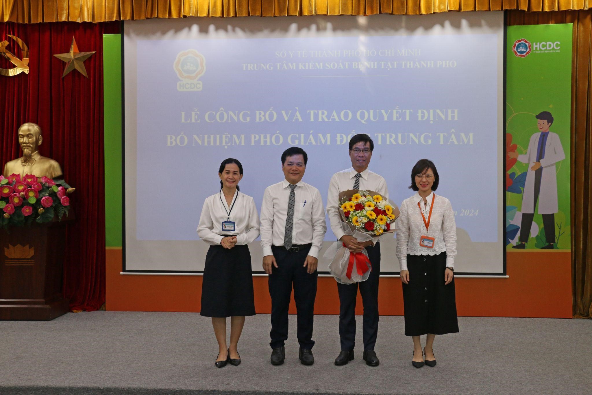 HCDC: Công bố và trao quyết định bổ nhiệm thêm một vị trí Phó Giám đốc