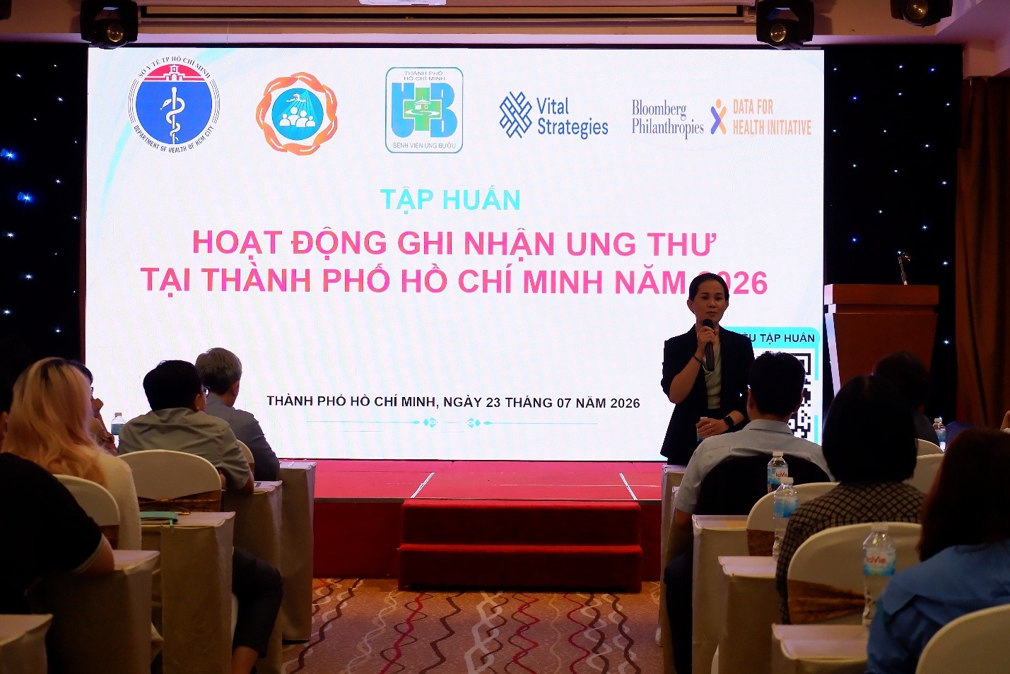 HCDC tập huấn Ghi nhận ung thư, chuẩn hóa dữ liệu toàn Thành phố