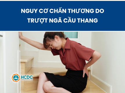 Nguy cơ chấn thương do trượt ngã cầu thang
