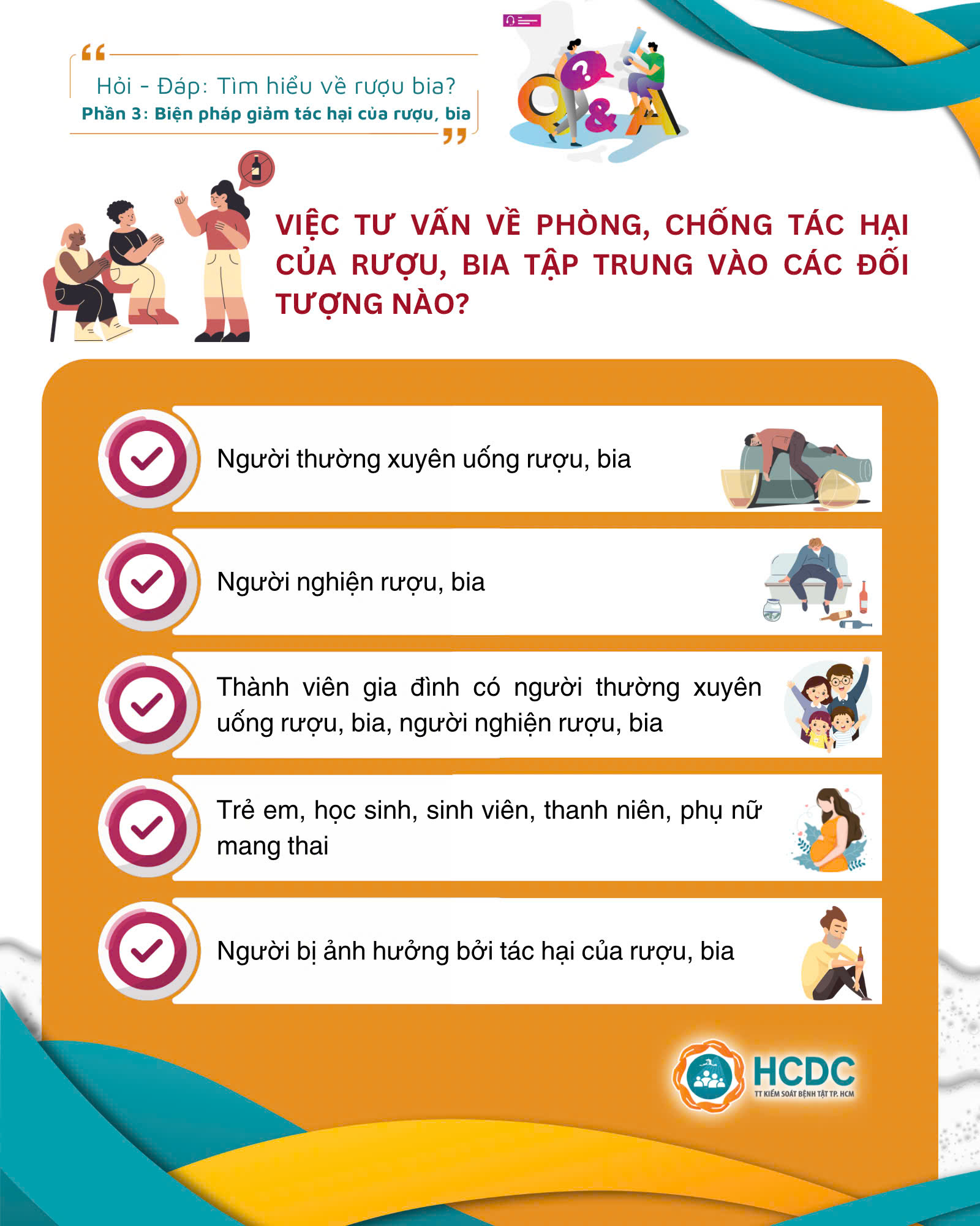 Phần 3: Biện pháp giảm tác hại của rượu, bia