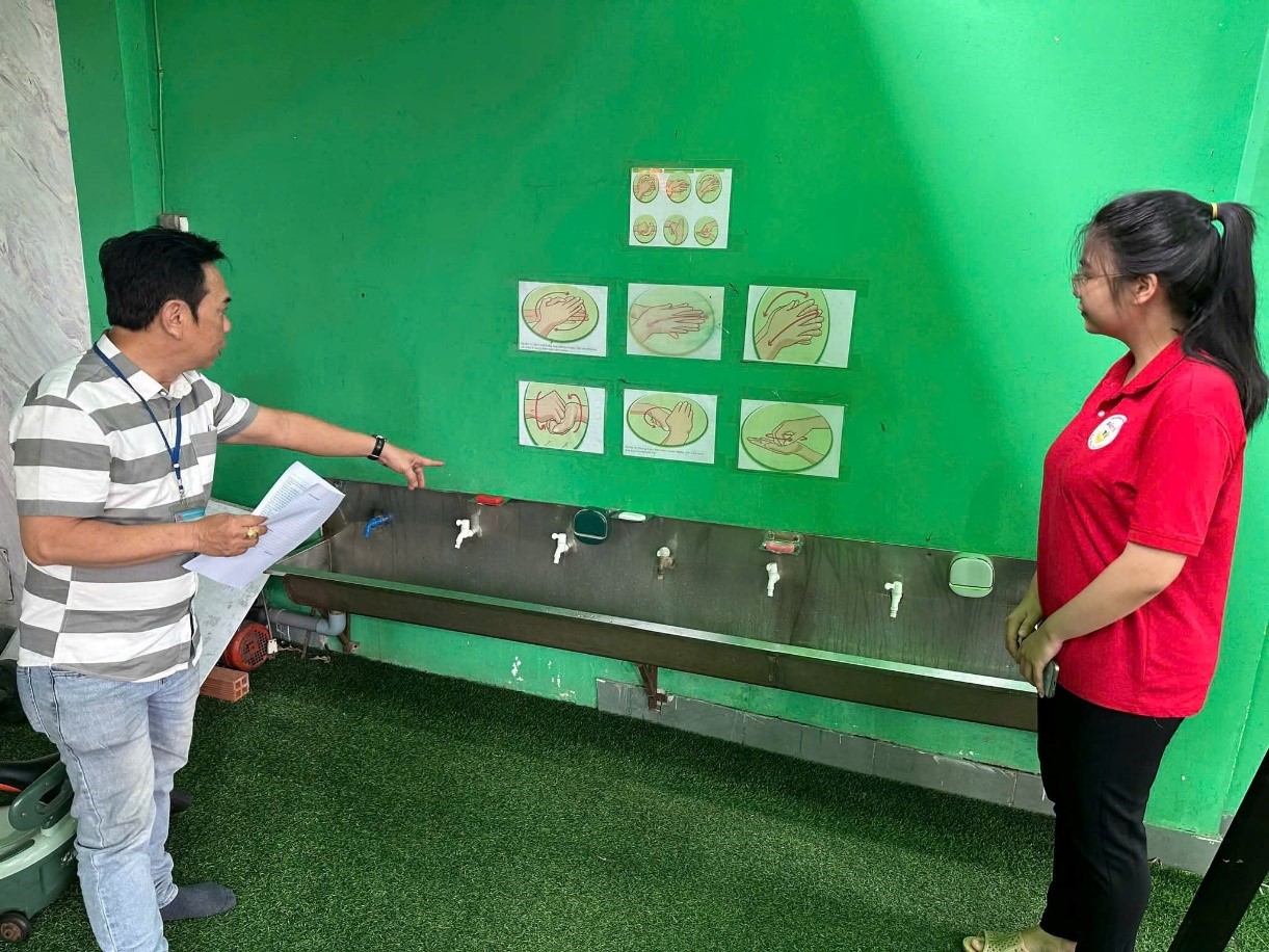 Phường Bình Trị Đông:  kiểm tra công tác phòng dịch tay chân miệng tại các trường mầm non