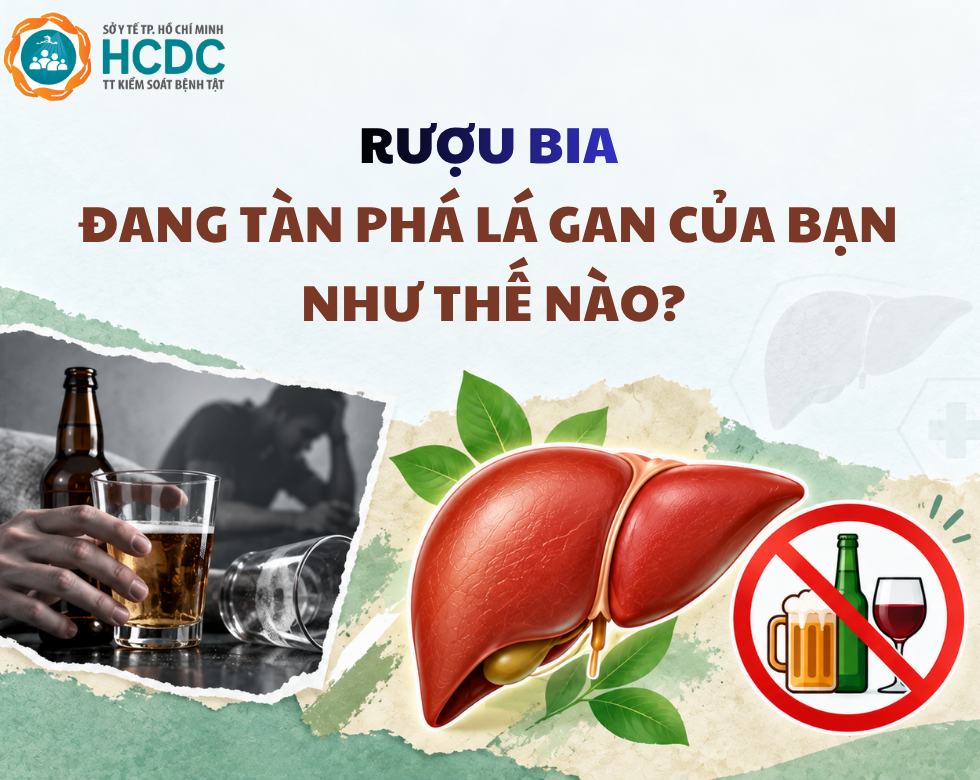 Rượu bia đang tàn phá lá gan của bạn như thế nào?