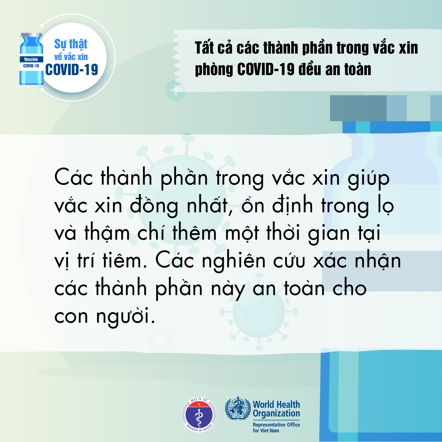 Sự thật về vắc xin phòng COVID-19