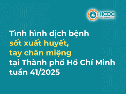 Tình hình dịch bệnh sốt xuất huyết, tay chân miệng trên địa bàn TP. Hồ Chí Minh tính đến tuần 41/2025