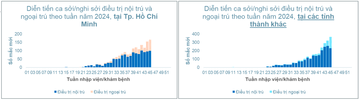 TP.HCM: Di biến động dân cư và việc bỏ sót trẻ chưa tiêm tại trường học là một trong những nguyên nhân gia tăng số ca mắc sởi
