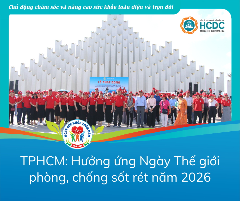 TPHCM: Hưởng ứng Ngày Thế giới phòng, chống sốt rét năm 2026