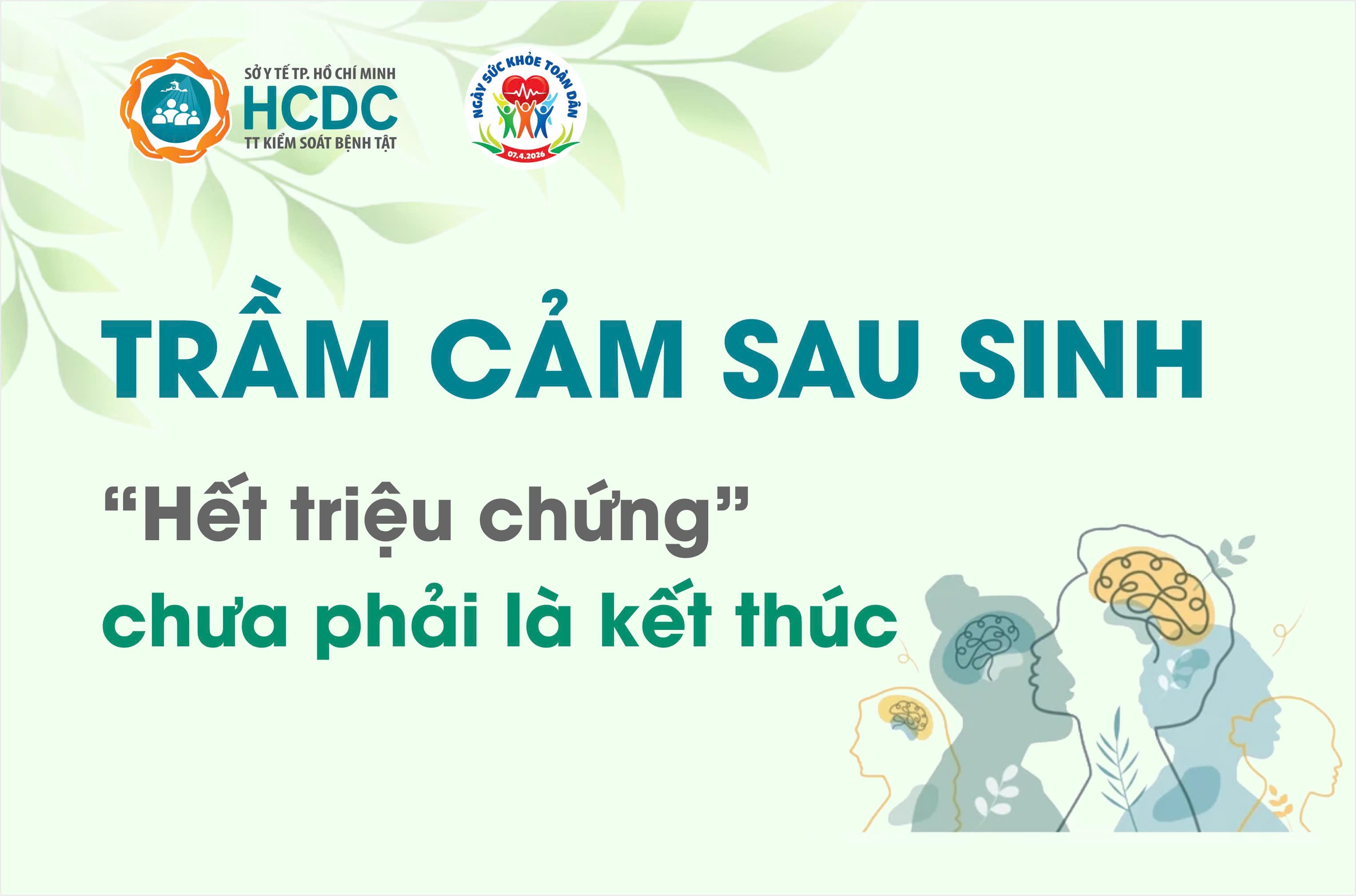 Trầm cảm sau sinh: “Hết triệu chứng” chưa phải là kết thúc