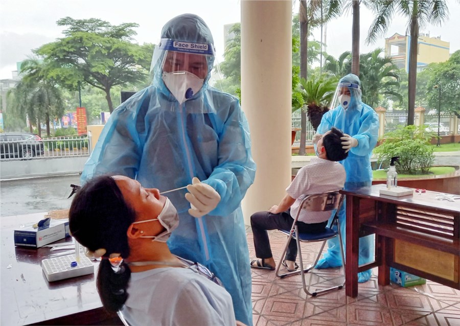 TTYT QUẬN TÂN PHÚ THÔNG BÁO LẤY MẪU DIỆN RỘNG NGÀY 23/6/2021