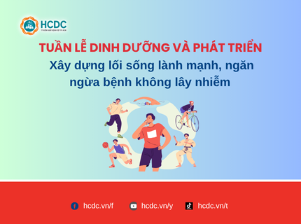 Tuần lễ Dinh dưỡng và Phát triển: Xây dựng lối sống lành mạnh, ngăn ngừa bệnh không lây nhiễm