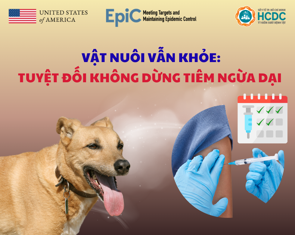 Vật nuôi vẫn khỏe: Tuyệt đối không dừng tiêm ngừa dại
