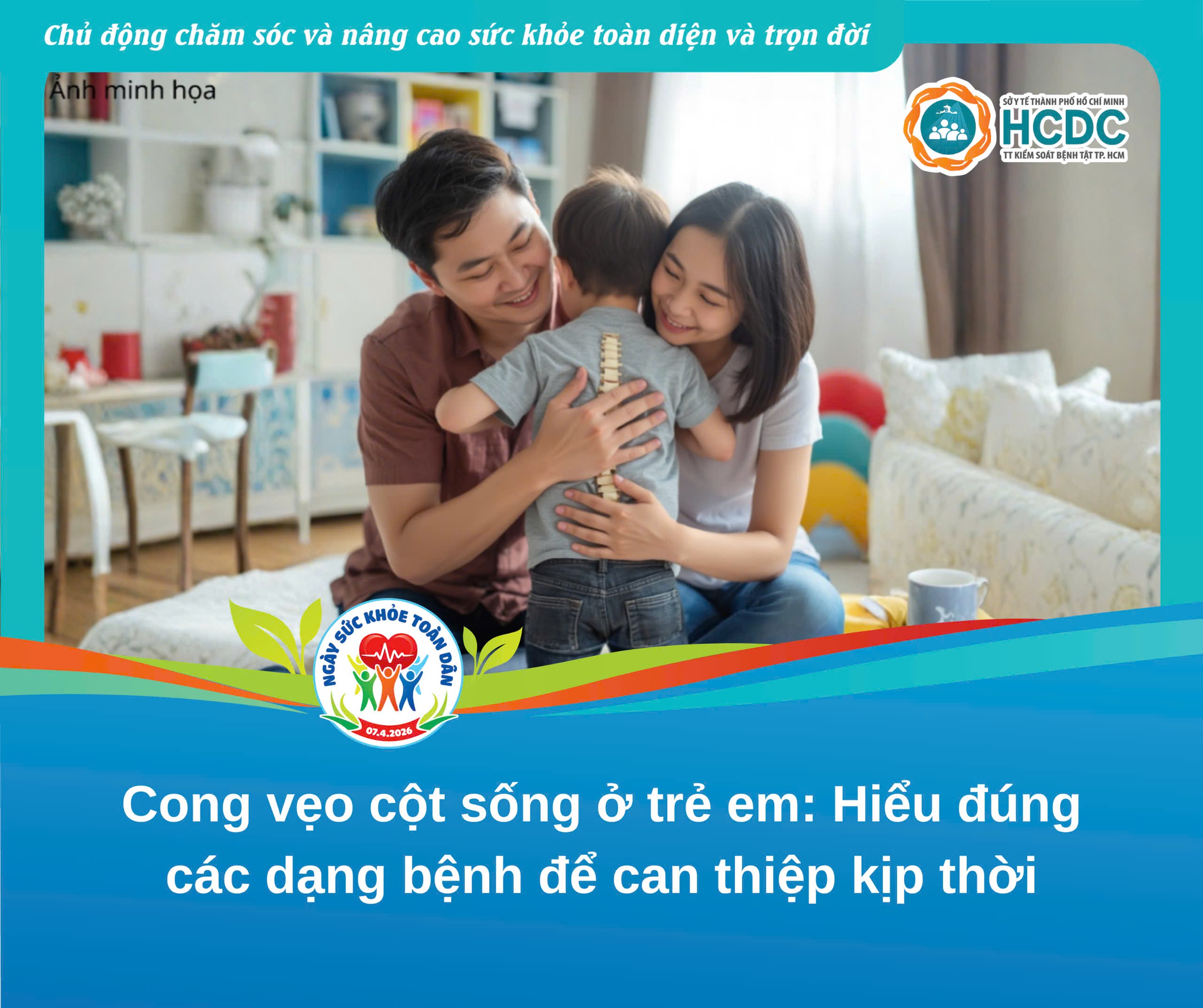 Vẹo cột sống ở trẻ em: Hiểu đúng các dạng bệnh để can thiệp kịp thời 