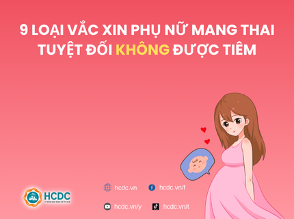 [INFOGRAPHIC] 9 loại vắc xin phụ nữ mang thai tuyệt đối không được tiêm