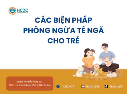 [BÍCH CHƯƠNG] Các biện pháp phòng ngừa té ngã cho trẻ
