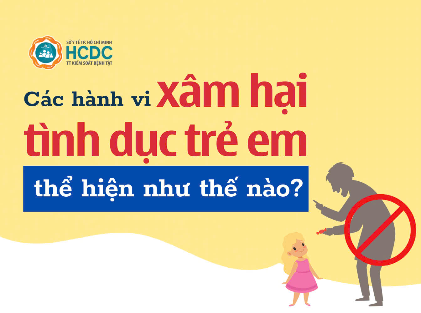 Các hành vi xâm hại tình dục trẻ em thể hiện như thế nào?