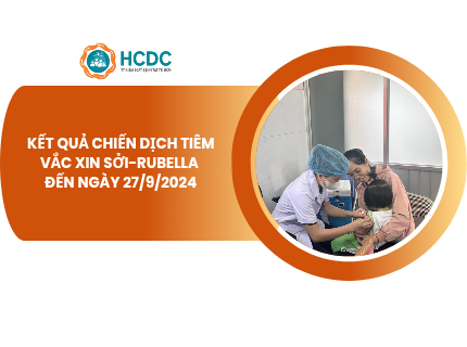 Cập nhật kết quả Chiến dịch tiêm vắc xin phòng, chống dịch sởi tại TP. Hồ Chí Minh đến ngày 27/9/2024