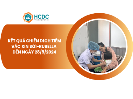 Cập nhật kết quả Chiến dịch tiêm vắc xin phòng, chống dịch sởi tại TP. Hồ Chí Minh đến ngày 28/9/2024