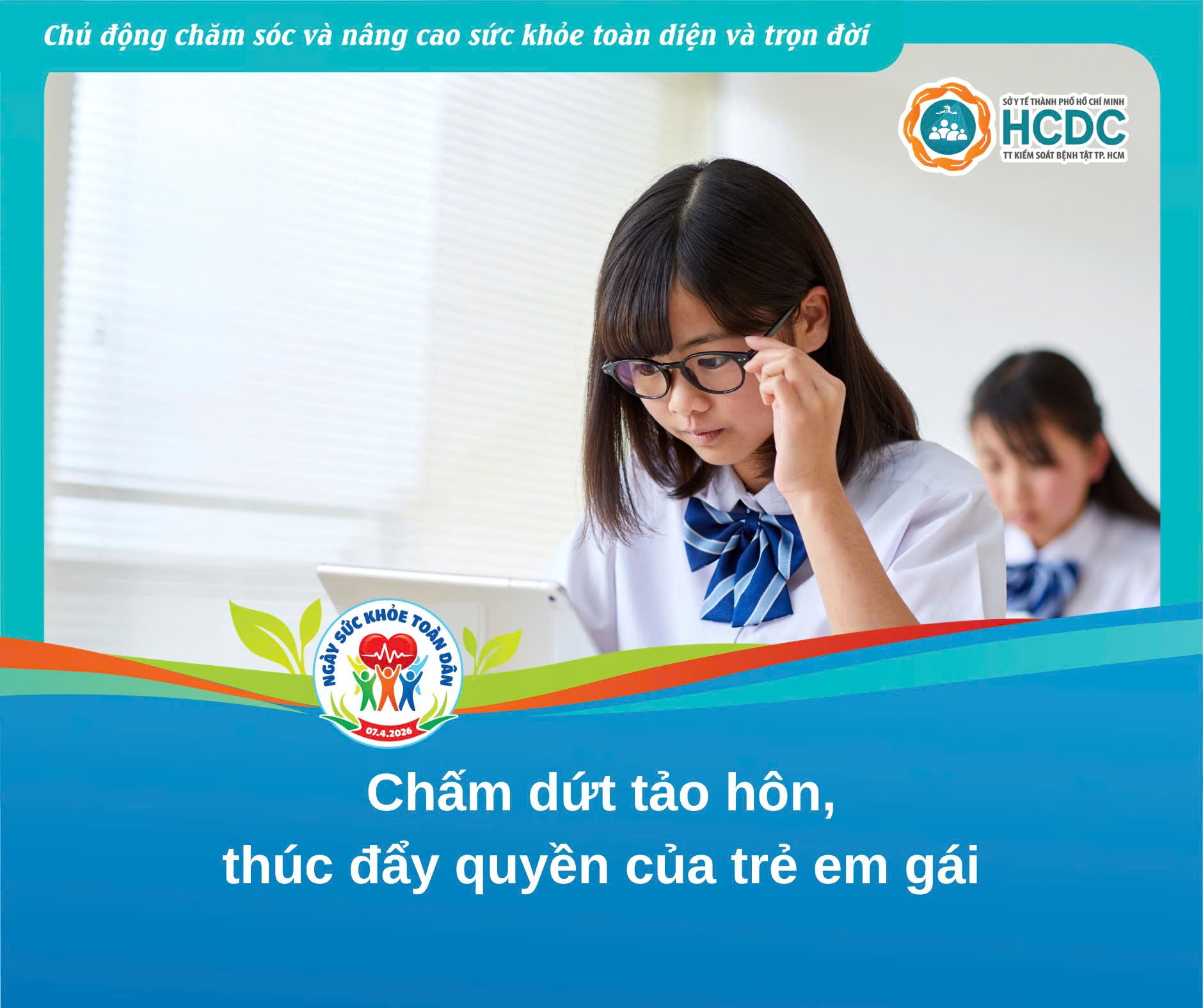 Chấm dứt tảo hôn, thúc đẩy quyền của trẻ em gái