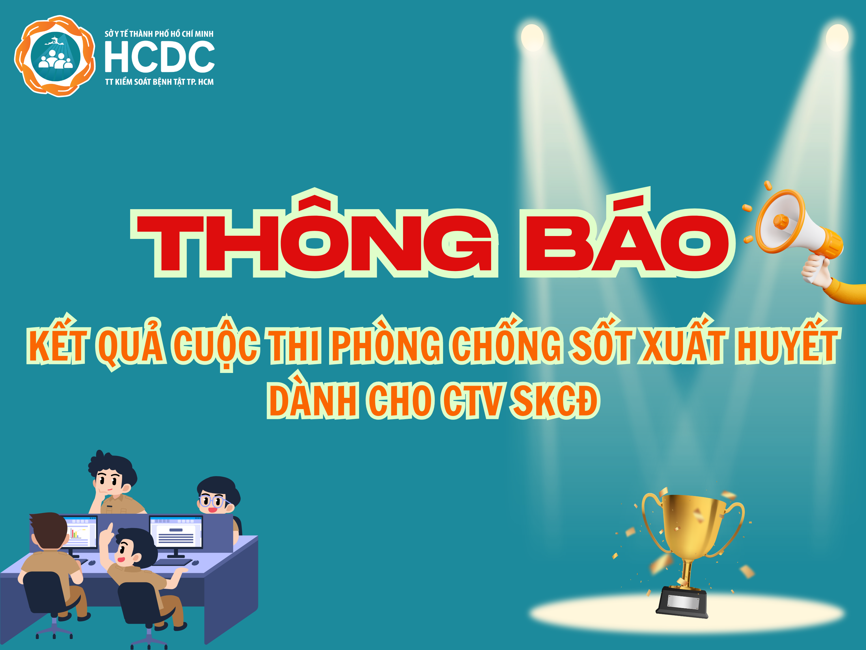 Công bố kết quả chính thức Cuộc thi trực tuyến Truyền thông phòng chống sốt xuất huyết dành cho Cộng tác viên Sức khỏe cộng đồng