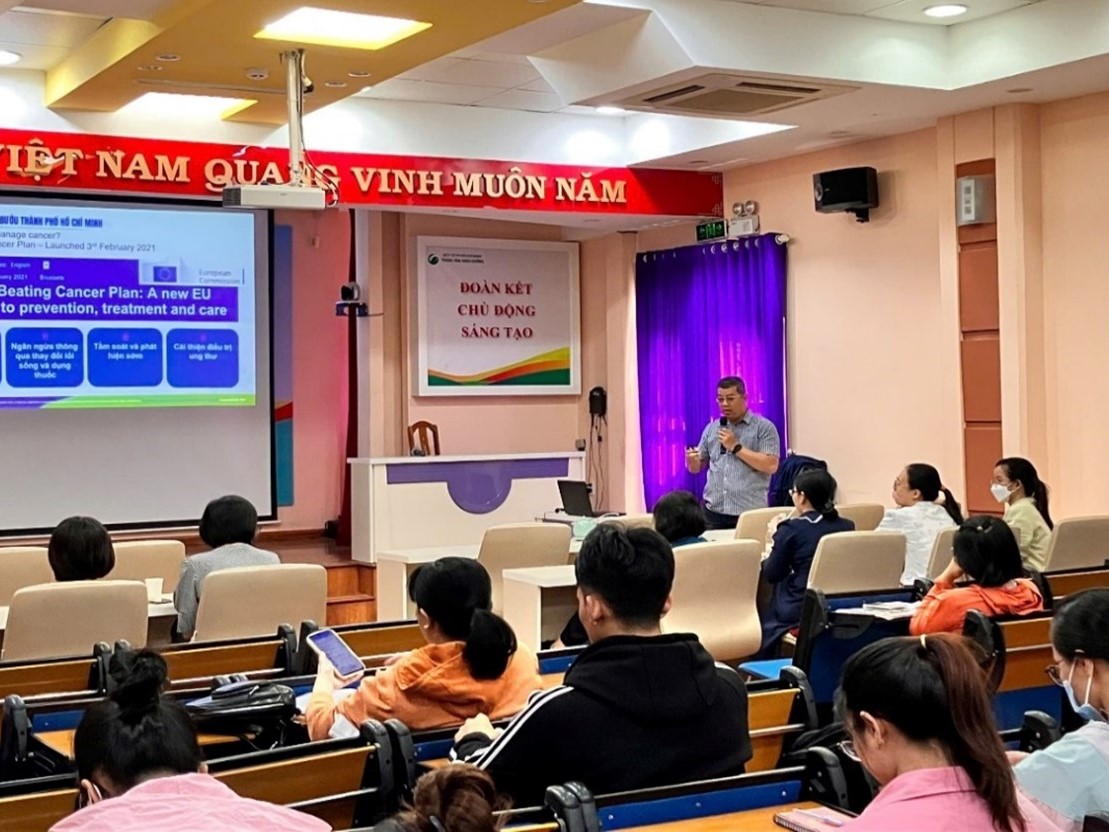 HCDC đồng hành cùng tuyến y tế cơ sở trong công tác phòng, chống bệnh không lây nhiễm