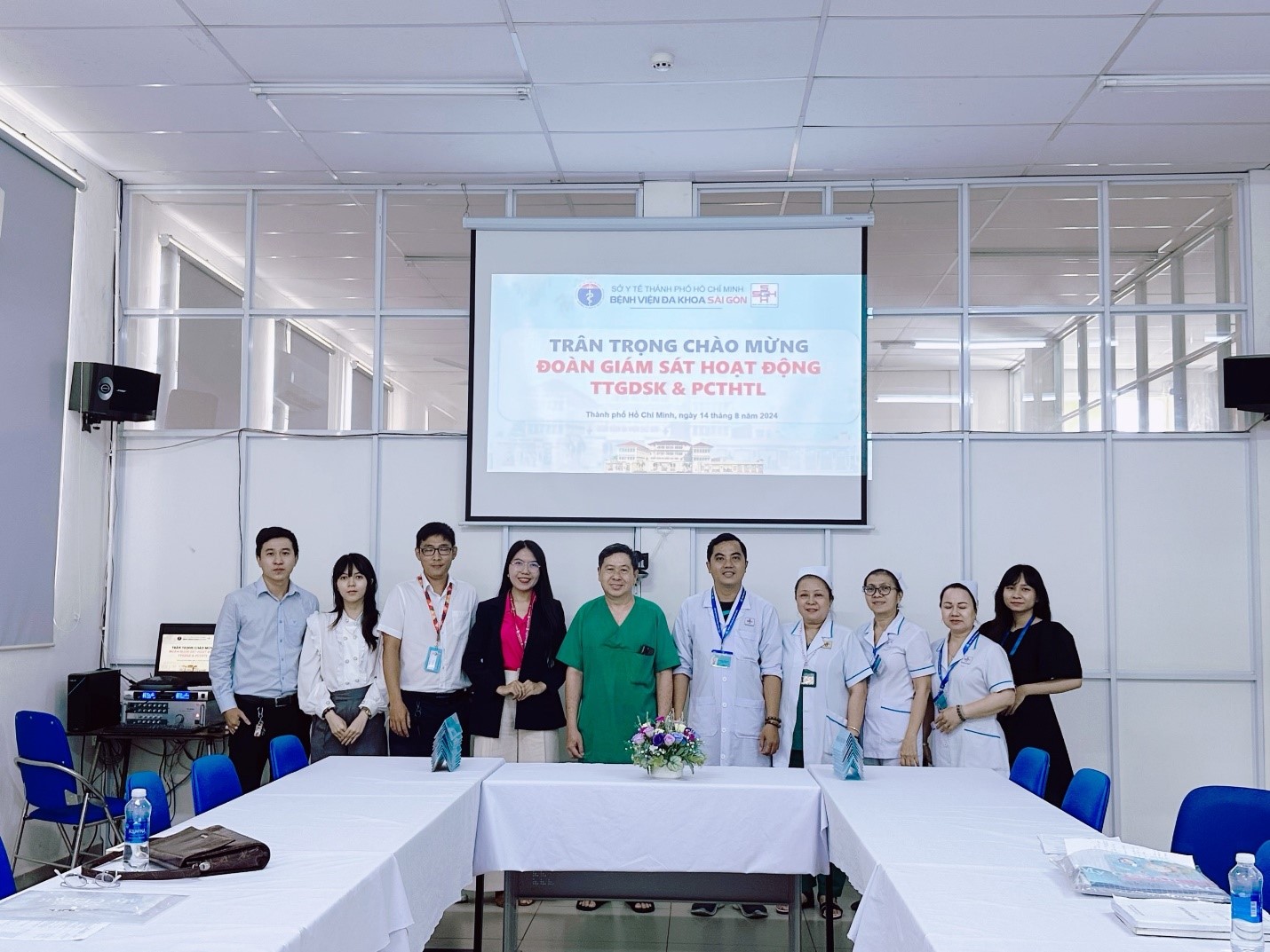 HCDC giám sát hoạt động phòng, chống tác hại của thuốc lá tại 42 cơ sở y tế