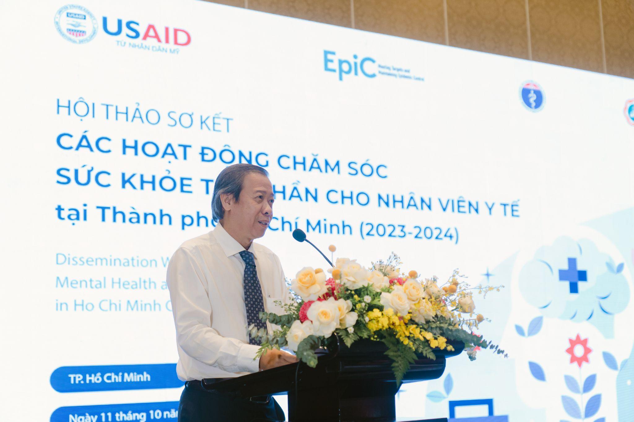 Hoạt động chăm sóc sức khỏe tâm thần cho nhân viên y tế phải được thường xuyên