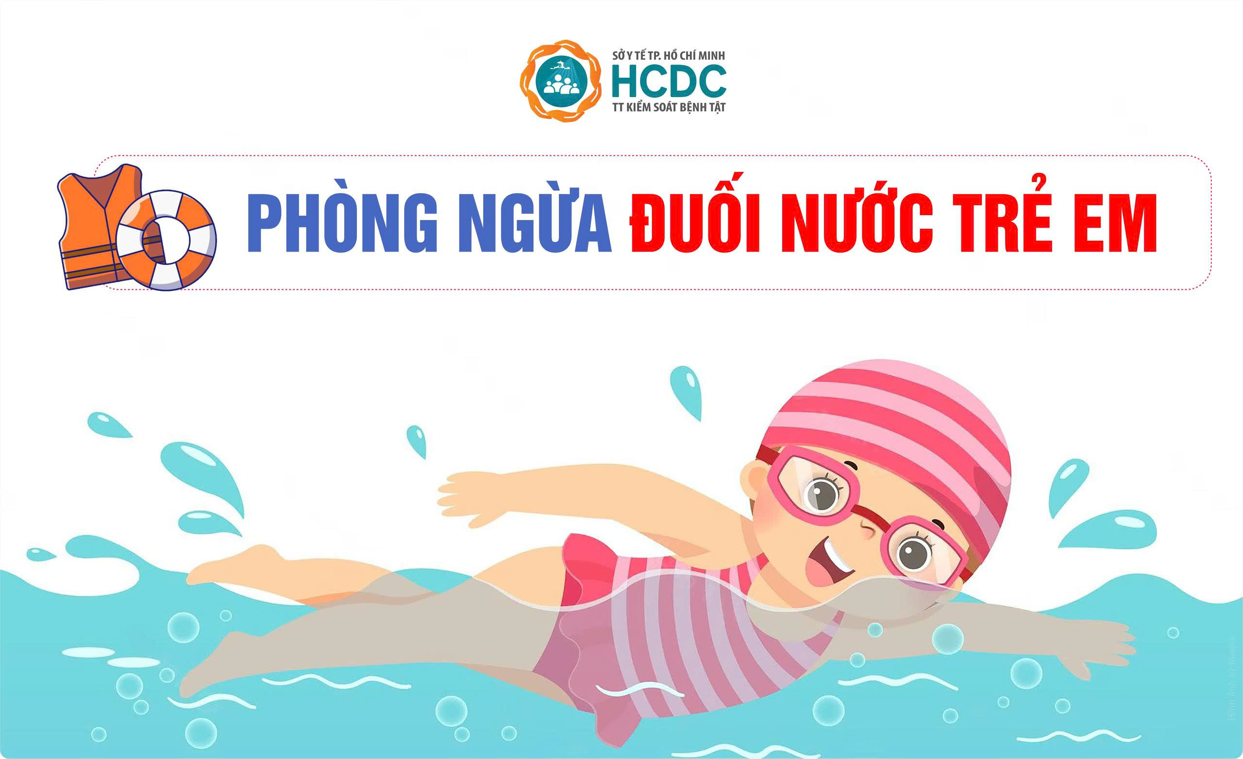 [Infographic] Phòng ngừa đuối nước ở trẻ em