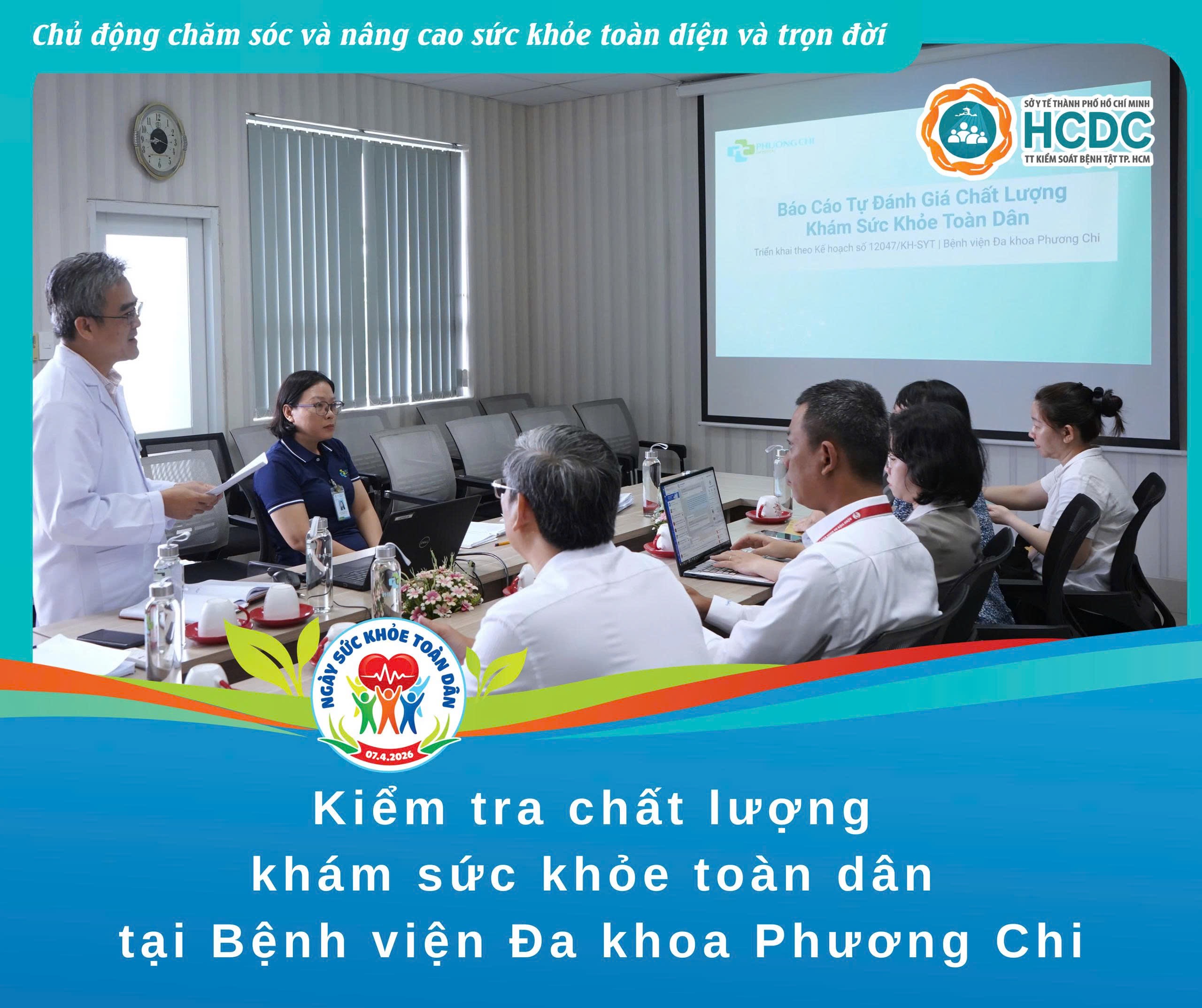 Kiểm tra chất lượng khám sức khỏe toàn dân tại Bệnh viện Đa khoa Phương Chi