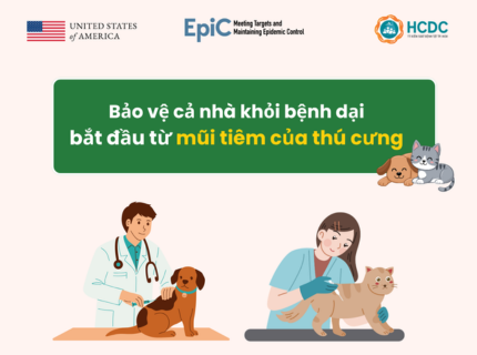 Bảo vệ cả nhà khỏi bệnh dại bắt đầu từ mũi tiêm của thú cưng