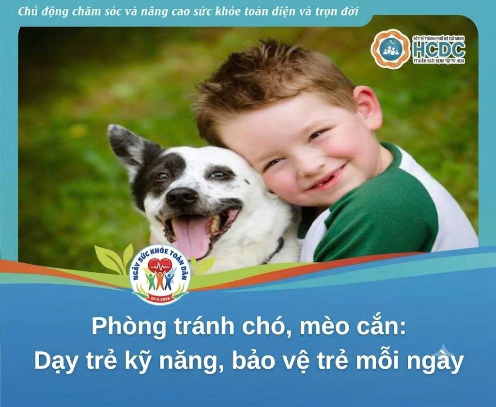 Phòng tránh chó, mèo cắn: Dạy trẻ kỹ năng, bảo vệ trẻ mỗi ngày