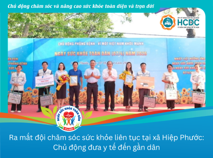 Ra mắt đội chăm sóc sức khỏe liên tục tại xã Hiệp Phước: Chủ động đưa y tế đến gần dân