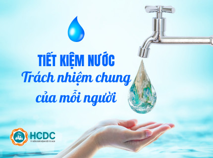 Tiết kiệm nước: Trách nhiệm chung của mỗi người