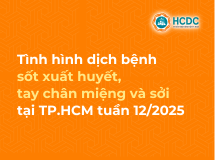Tình hình dịch bệnh sốt xuất huyết, tay chân miệng và sởi tại TP. Hồ Chí Minh tínhđến tuần 12/2025 