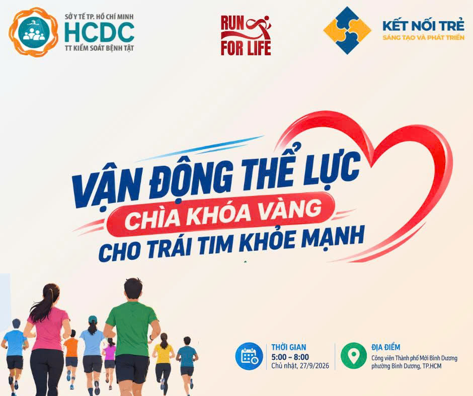 Vận động thể lực: "Chìa khóa vàng" cho trái tim khỏe mạnh 