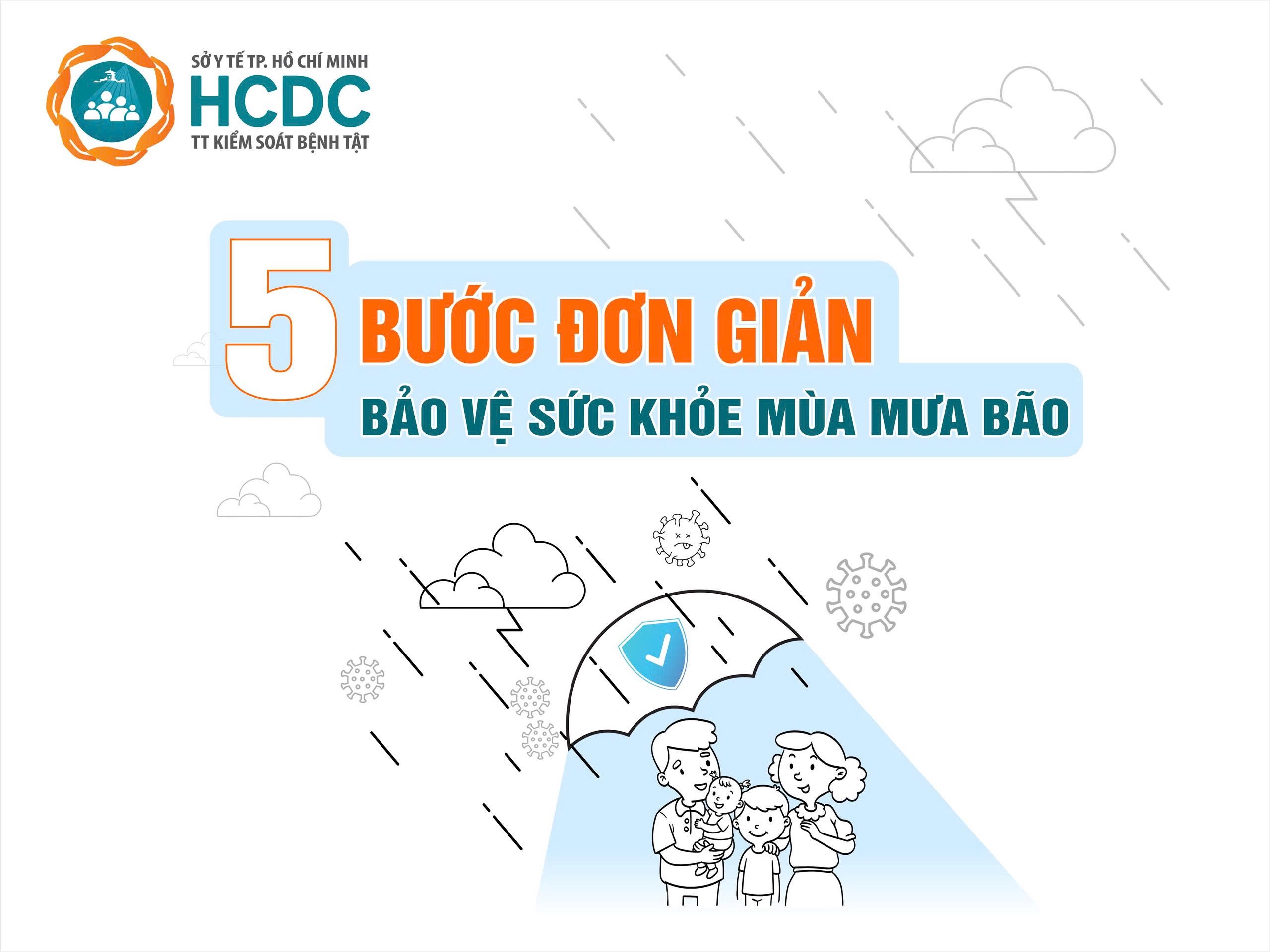 5 bước đơn giản sau đây để bảo vệ sức khỏe cho cả nhà nhé
