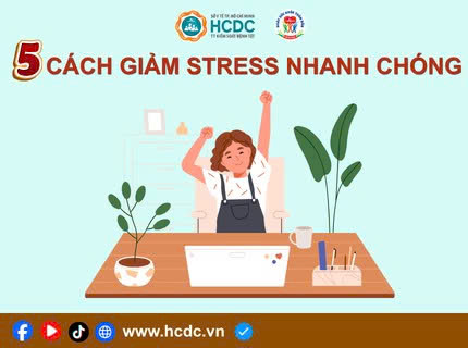 5 cách giảm stress nhanh chóng