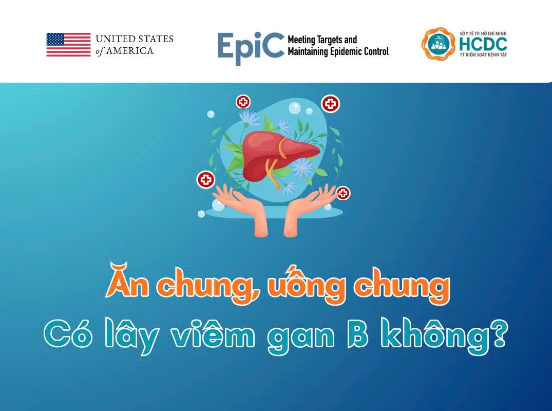 Ăn chung, uống chung có lây viêm gan B không?