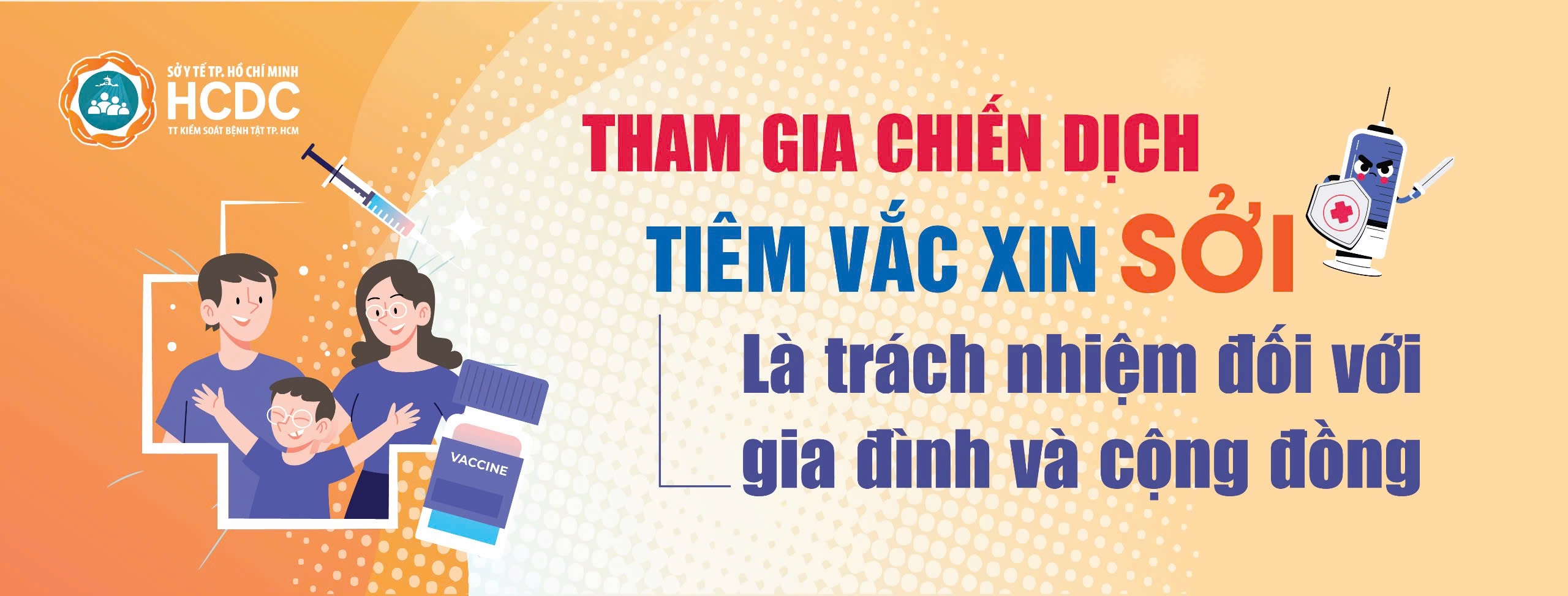 Banner tiêm vắc xin Sởi
