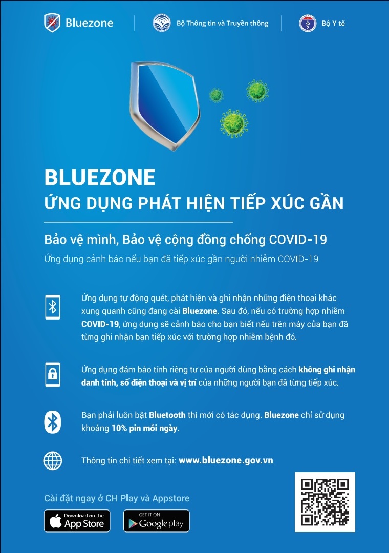 Bluezone - Ứng dụng phát hiện tiếp xúc gần
