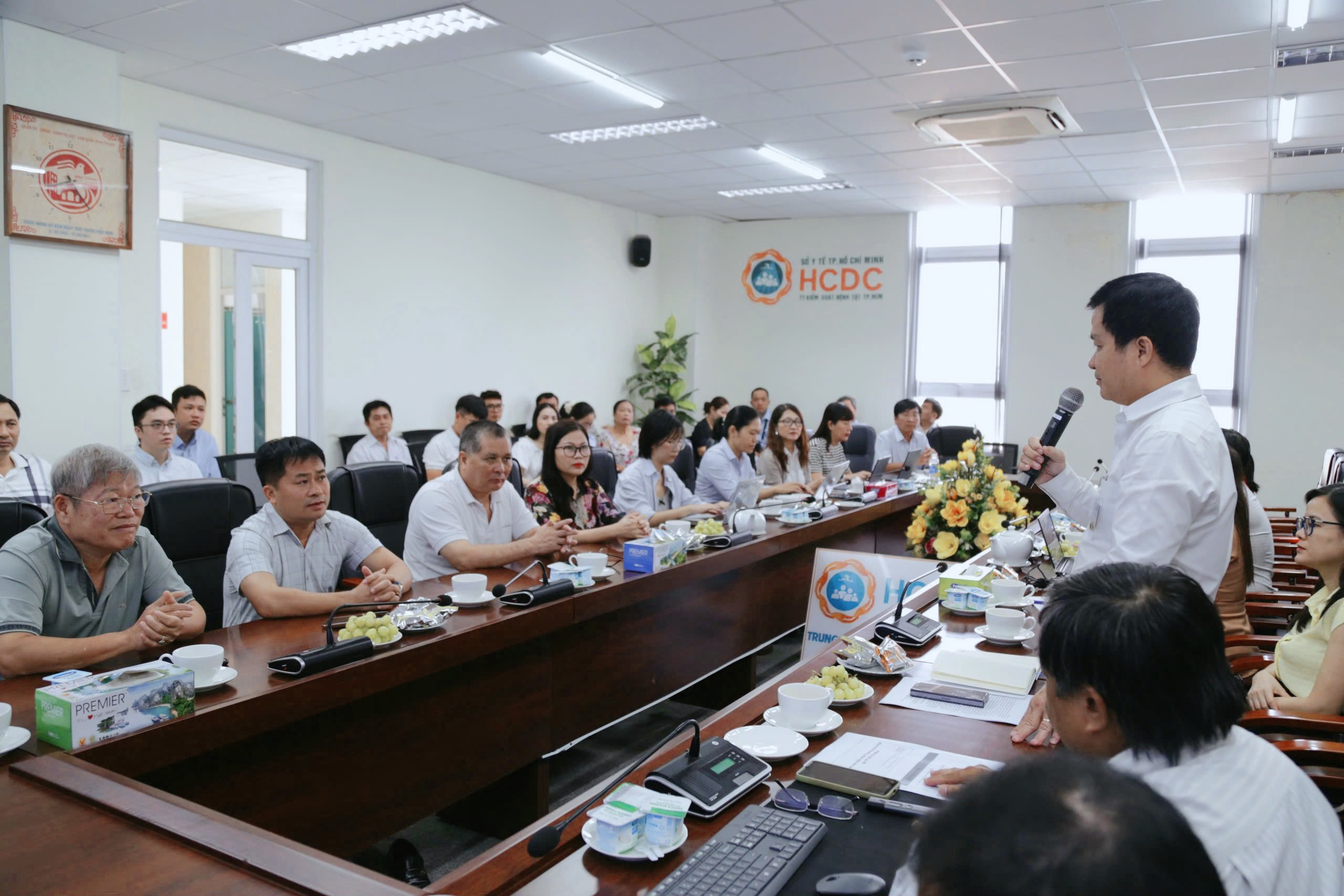 CDC các tỉnh tham quan mô hình cung cấp dịch vụ PrEP tại TP.HCM