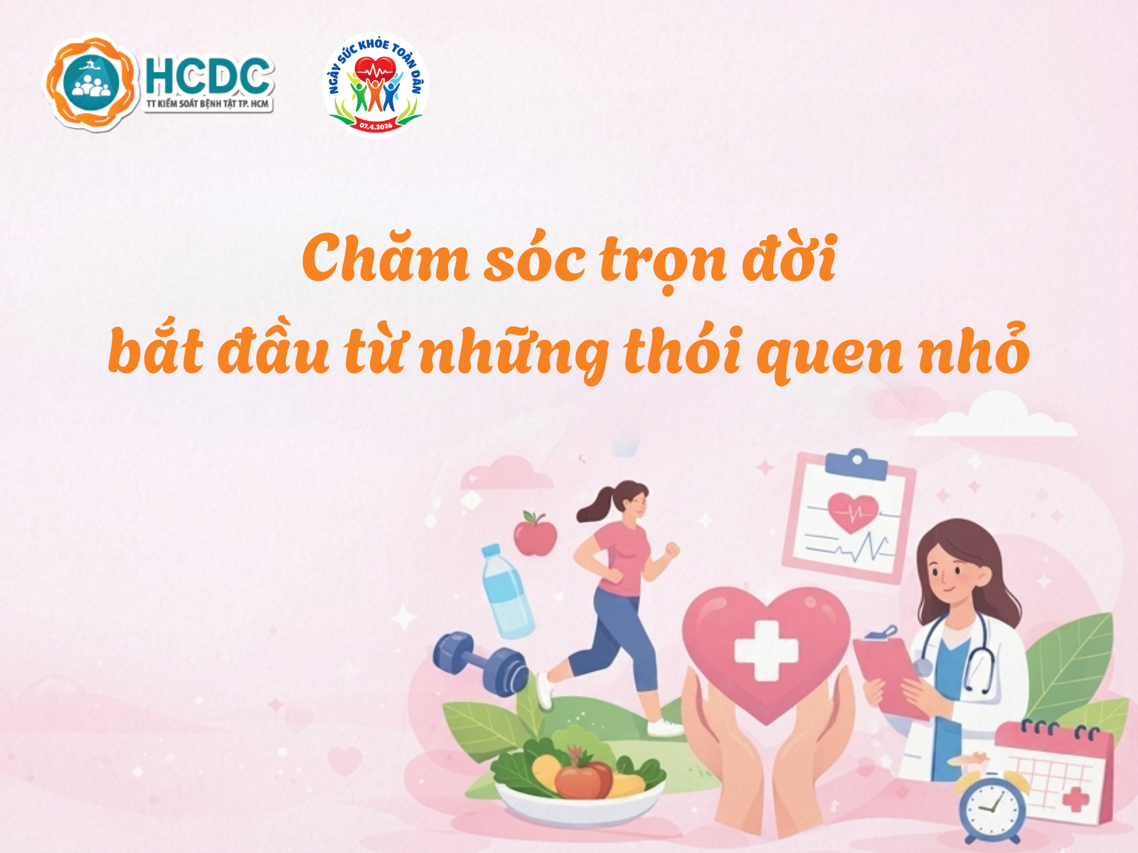 Chăm sóc trọn đời bắt đầu từ những thói quen nhỏ