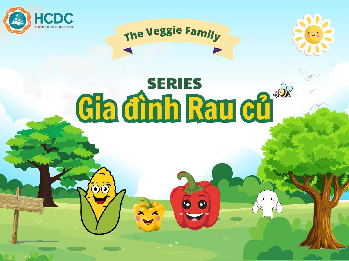 Cùng HCDC chung tay bình chọn cho Series truyện tranh Gia đình rau củ