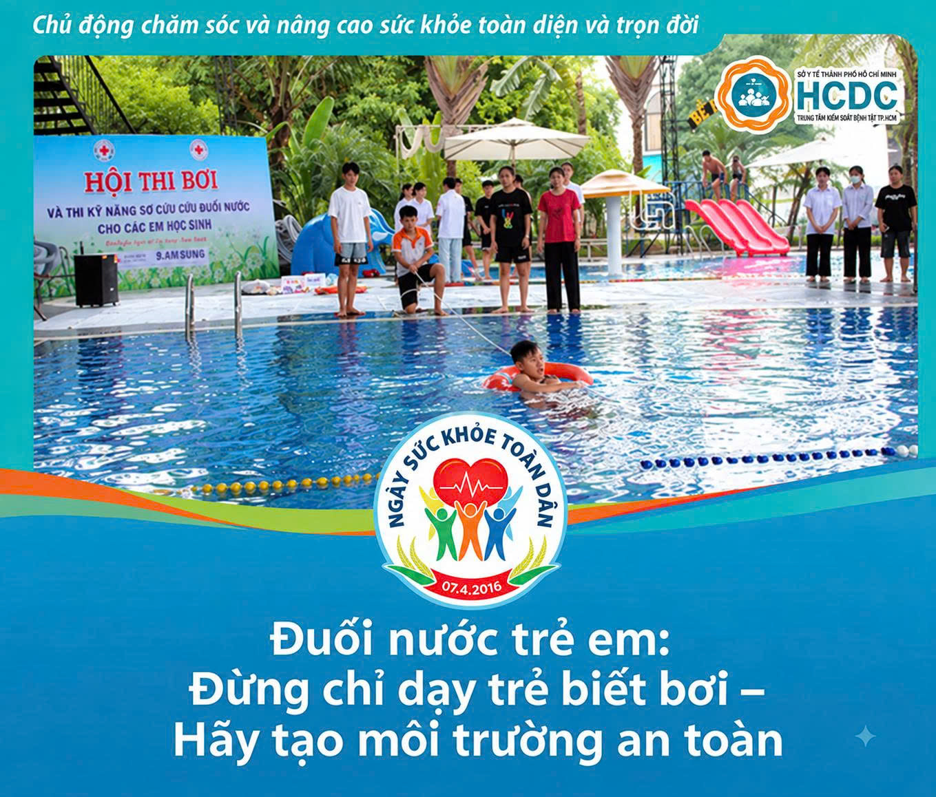 Đuối nước trẻ em: Đừng chỉ dạy trẻ biết bơi – Hãy tạo môi trường an toàn